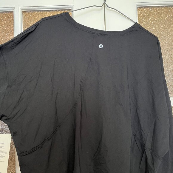 Lululemon Muscle Love Long Sleeve Black Size 14 - Picture 4 of 4
